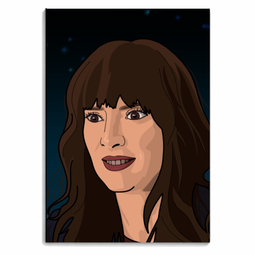 Joyce print - personalised A4, A5, A6 notebook by The Girl Next Draw