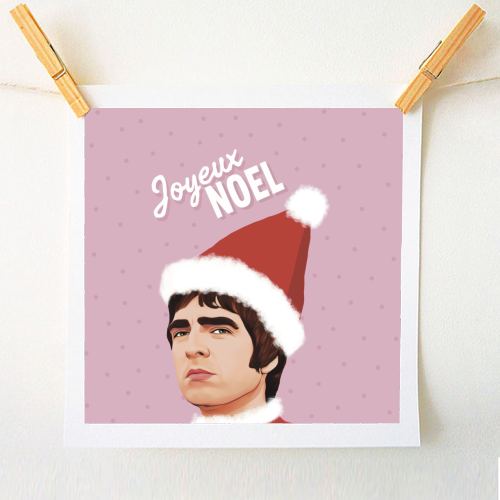 Joyeux Noel Christmas Oasis - A1 - A4 art print by Giddy Kipper