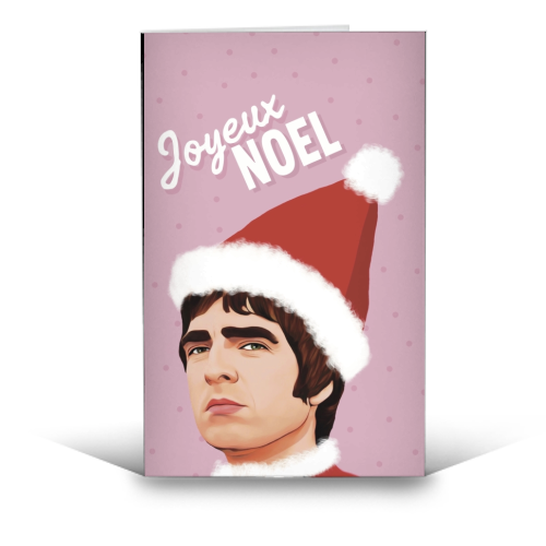 Joyeux Noel Christmas Oasis - funny greeting card by Giddy Kipper