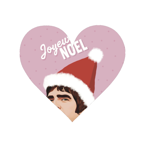 Joyeux Noel Christmas Oasis - Magnet by Giddy Kipper