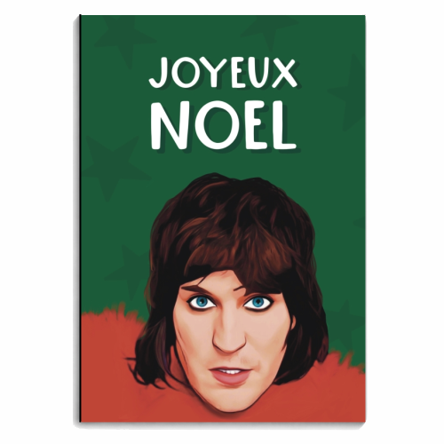Joyeux Noel - personalised A4, A5, A6 notebook by Giddy Kipper