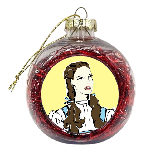 Judy - xmas bauble by Bec Broomhall