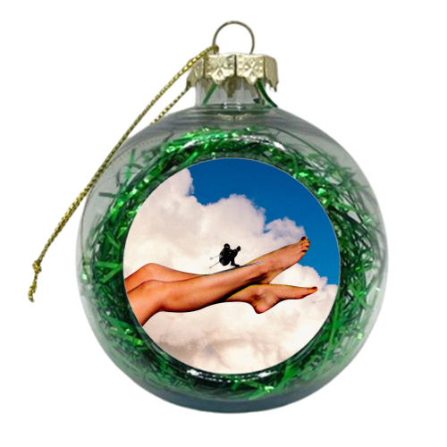 Jump! - xmas bauble by taudalpoi