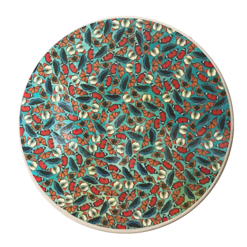 Jungle Fever lll - personalised beer coaster by J roldan