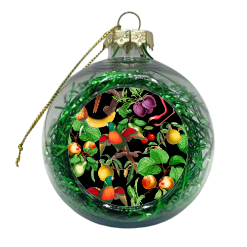 jungle fruits - xmas bauble by Anastasios Konstantinidis