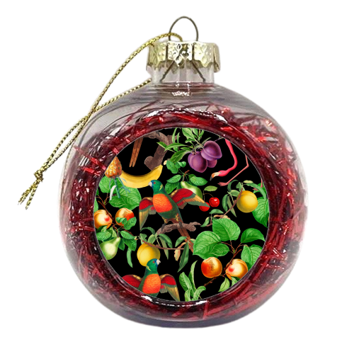 jungle fruits - xmas bauble by Anastasios Konstantinidis