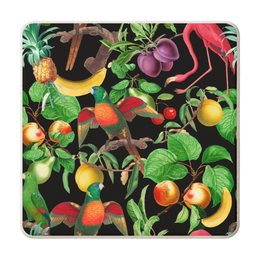 jungle fruits - personalised beer coaster by Anastasios Konstantinidis