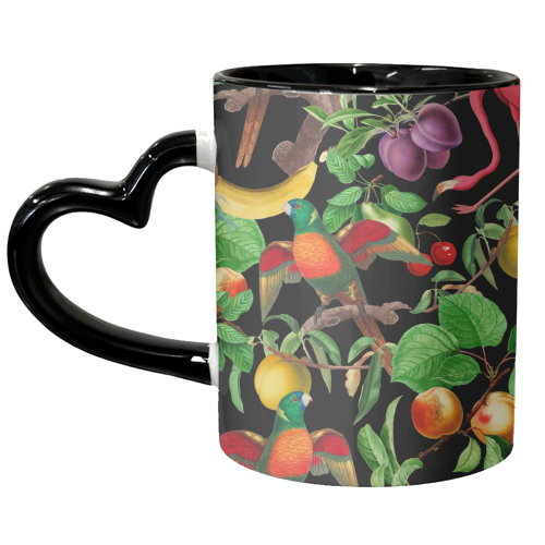 jungle fruits - unique mug by Anastasios Konstantinidis