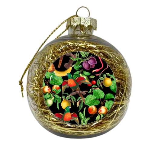 jungle fruits - xmas bauble by Anastasios Konstantinidis