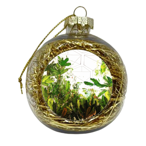 Jungle Landscape - xmas bauble by Anastazia