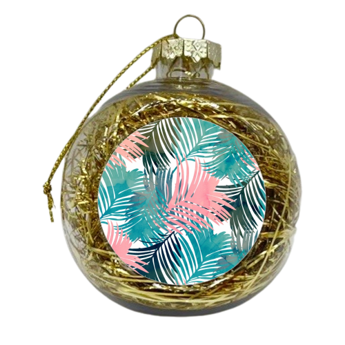 Jungle Pattern - xmas bauble by EMANUELA CARRATONI