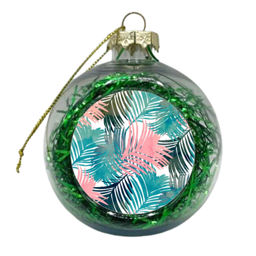 Jungle Pattern - xmas bauble by EMANUELA CARRATONI