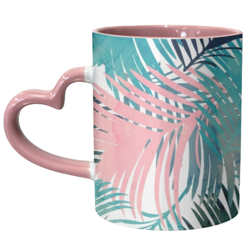 Jungle Pattern - unique mug by EMANUELA CARRATONI