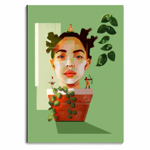 Jungle - personalised A4, A5, A6 notebook by Rebecca Sampson