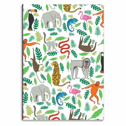 Jungle - personalised A4, A5, A6 notebook by Yazmin Brooks