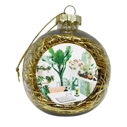 Junglow - xmas bauble by Uma Prabhakar Gokhale