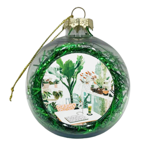 Junglow - xmas bauble by Uma Prabhakar Gokhale