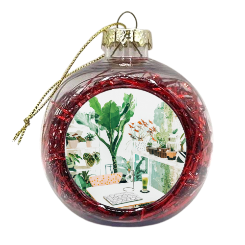 Junglow - xmas bauble by Uma Prabhakar Gokhale