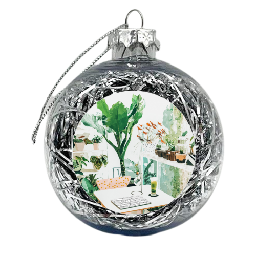 Junglow - xmas bauble by Uma Prabhakar Gokhale