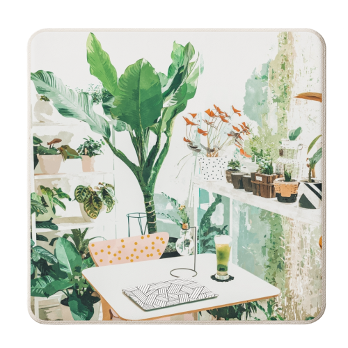 Junglow - personalised beer coaster by Uma Prabhakar Gokhale