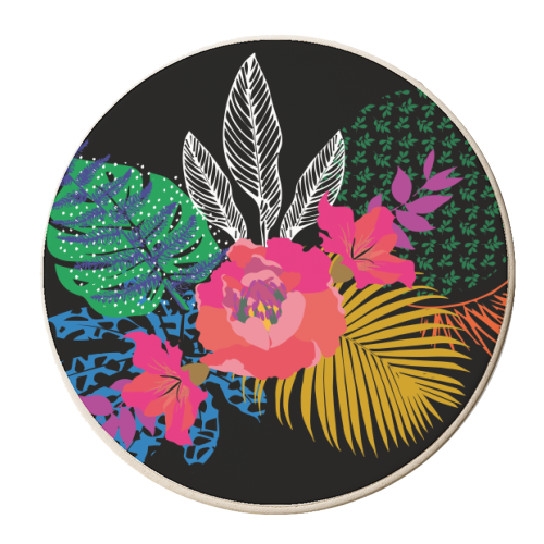 Just Another Day In Paradise brights - personalised beer coaster by Luxe and Loco