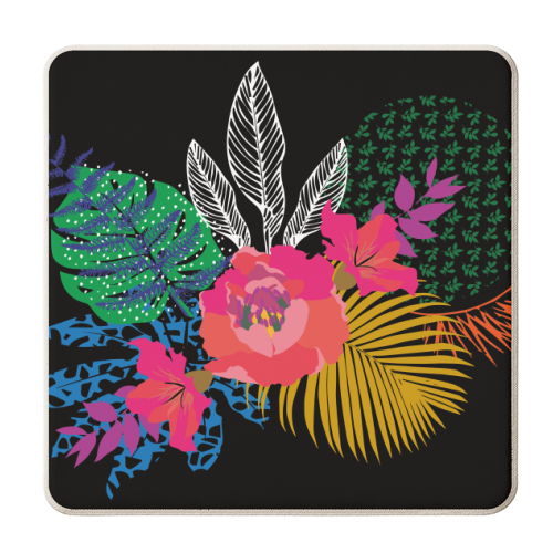 Just Another Day In Paradise brights - personalised beer coaster by Luxe and Loco