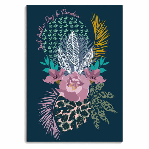 Just Another Day In Paradise - personalised A4, A5, A6 notebook by Luxe and Loco