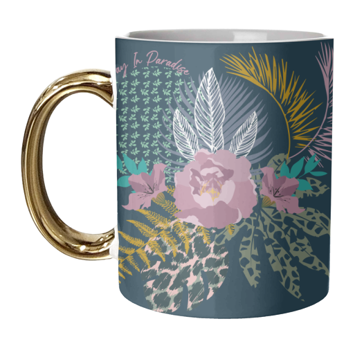 Just Another Day In Paradise - unique mug by Luxe and Loco