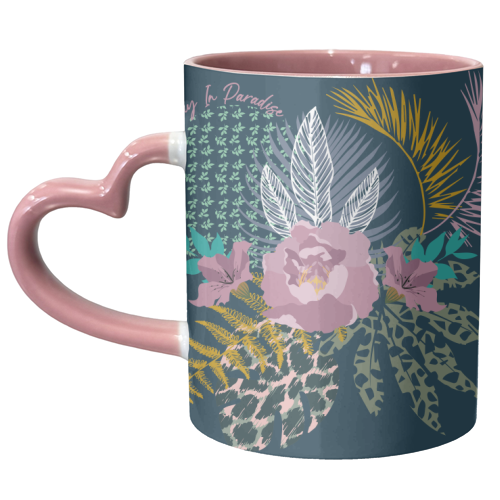 Just Another Day In Paradise - unique mug by Luxe and Loco