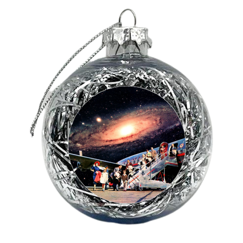 Just Arrived From Space - xmas bauble by taudalpoi