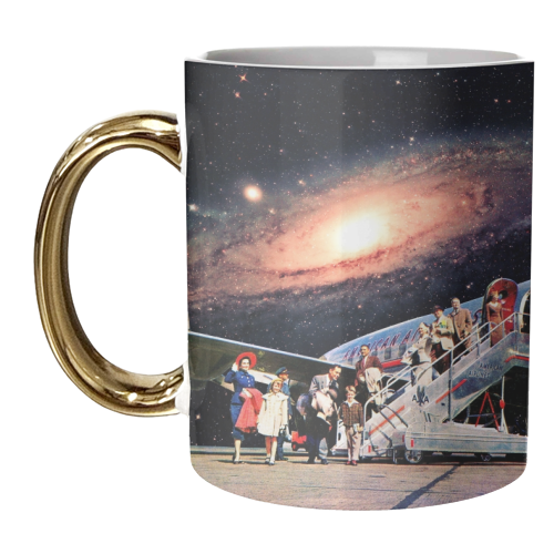 Just Arrived From Space - unique mug by taudalpoi
