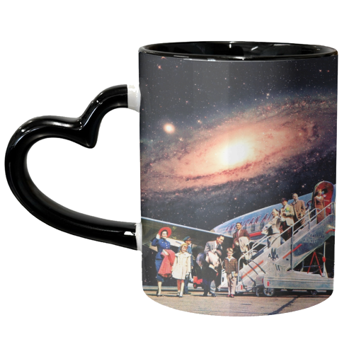 Just Arrived From Space - unique mug by taudalpoi