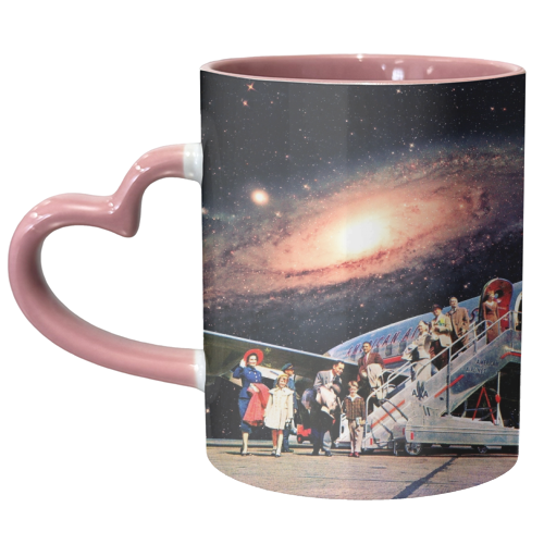 Just Arrived From Space - unique mug by taudalpoi