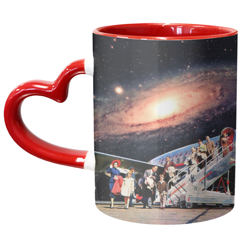 Just Arrived From Space - unique mug by taudalpoi