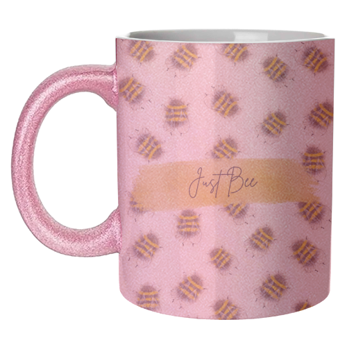 Just Bee - unique mug by Linbylane