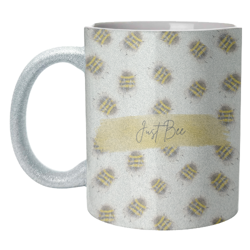 Just Bee - unique mug by Linbylane