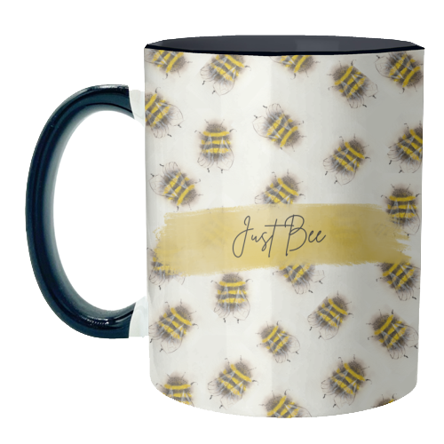 Just Bee - unique mug by Linbylane
