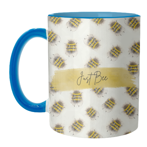 Just Bee - unique mug by Linbylane