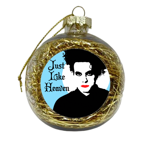 Just like Heaven - xmas bauble by Bite Your Granny