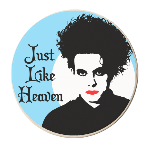 Just like Heaven - personalised beer coaster by Bite Your Granny