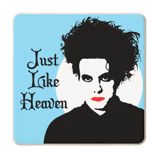 Just like Heaven - personalised beer coaster by Bite Your Granny