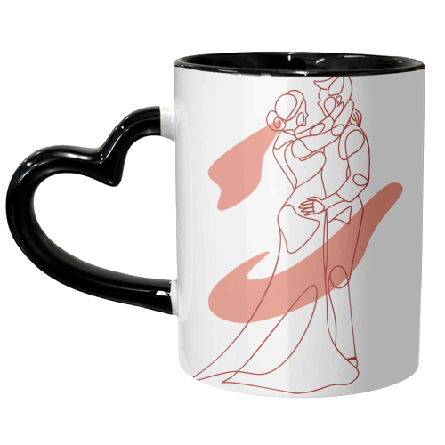 JUST MARRIED - unique mug by Anastasios Konstantinidis