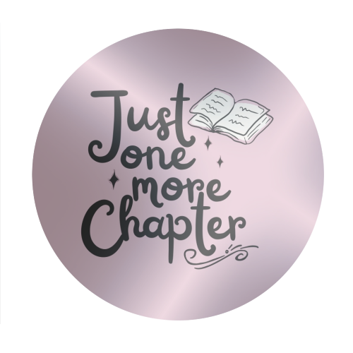 Just one more chapter book gift - Circle Sticker by Giddy Kipper