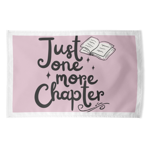 Just one more chapter book gift - funny tea towel by Giddy Kipper