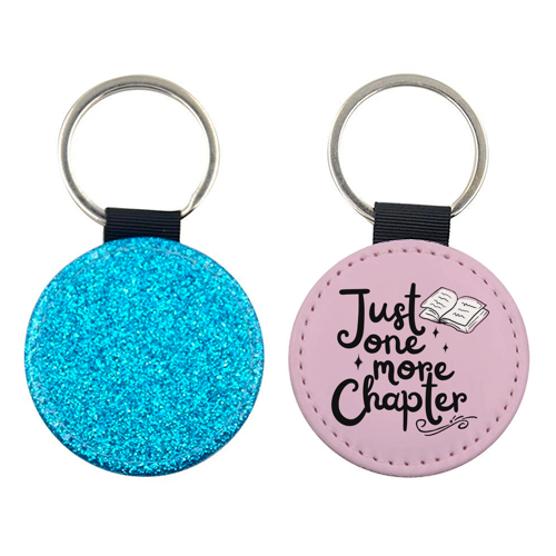 Just one more chapter book gift - keyring by Giddy Kipper