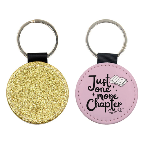 Just one more chapter book gift - keyring by Giddy Kipper