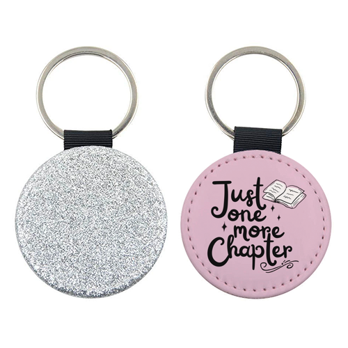 Just one more chapter book gift - keyring by Giddy Kipper