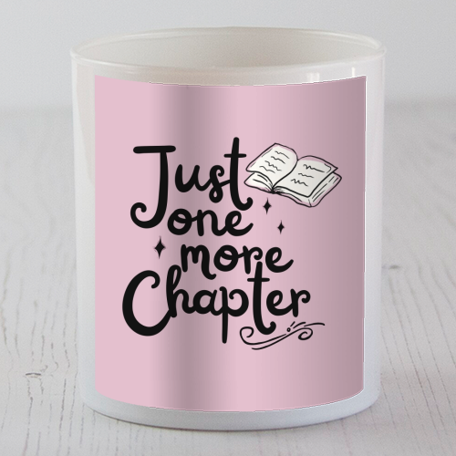 Just one more chapter book gift - scented candle by Giddy Kipper