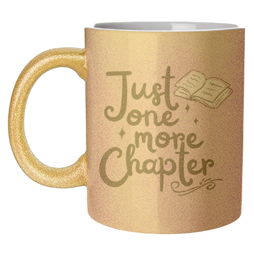 Just one more chapter book gift - unique mug by Giddy Kipper