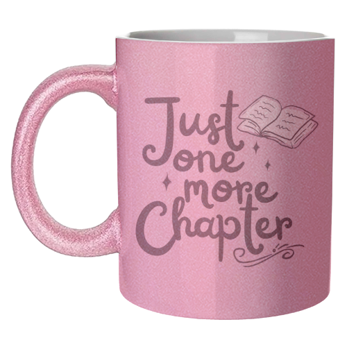 Just one more chapter book gift - unique mug by Giddy Kipper